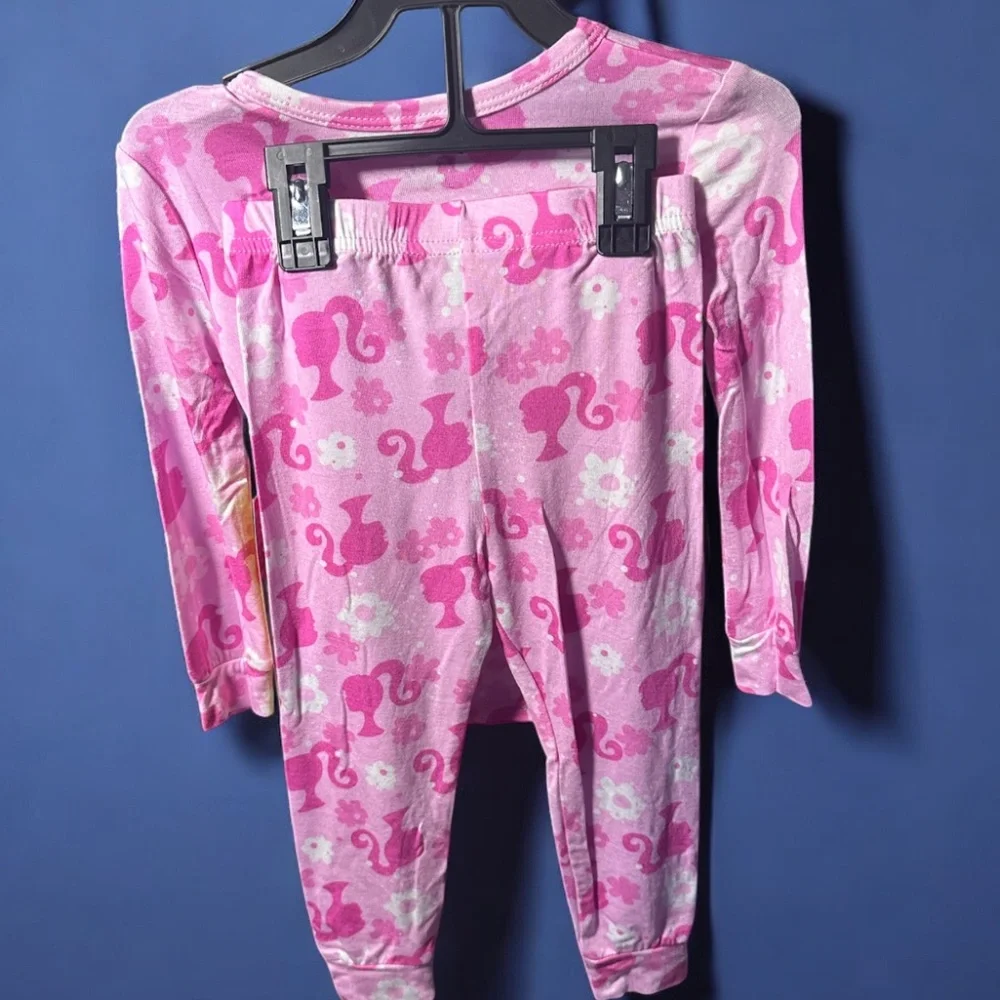Super Cute Barbie 2-Piece Pajama Set Brand New – 12M, 2T